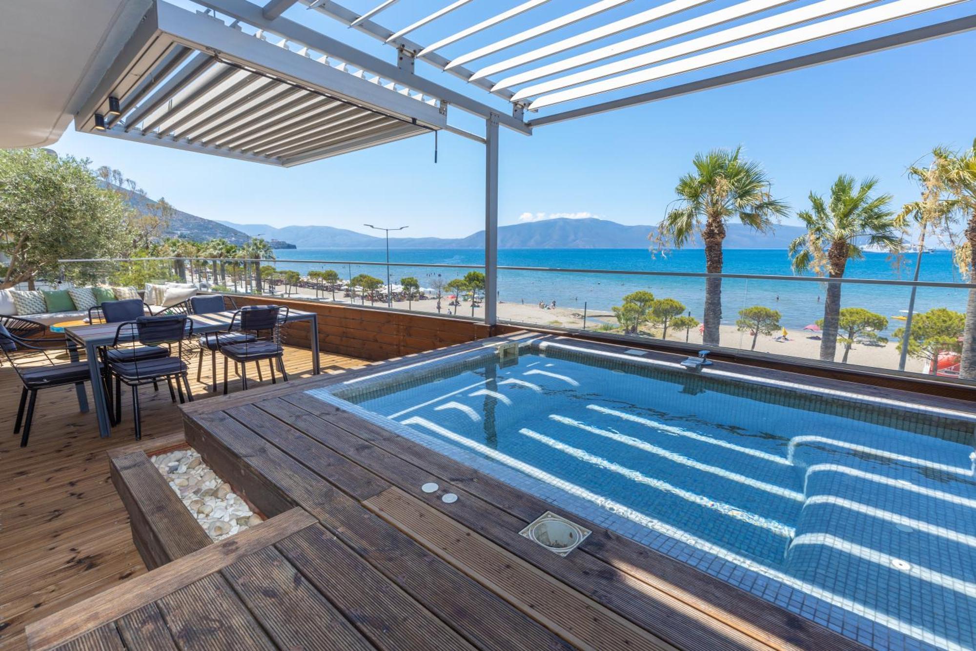 Vlorë Belleview Apartment 1 מראה חיצוני תמונה