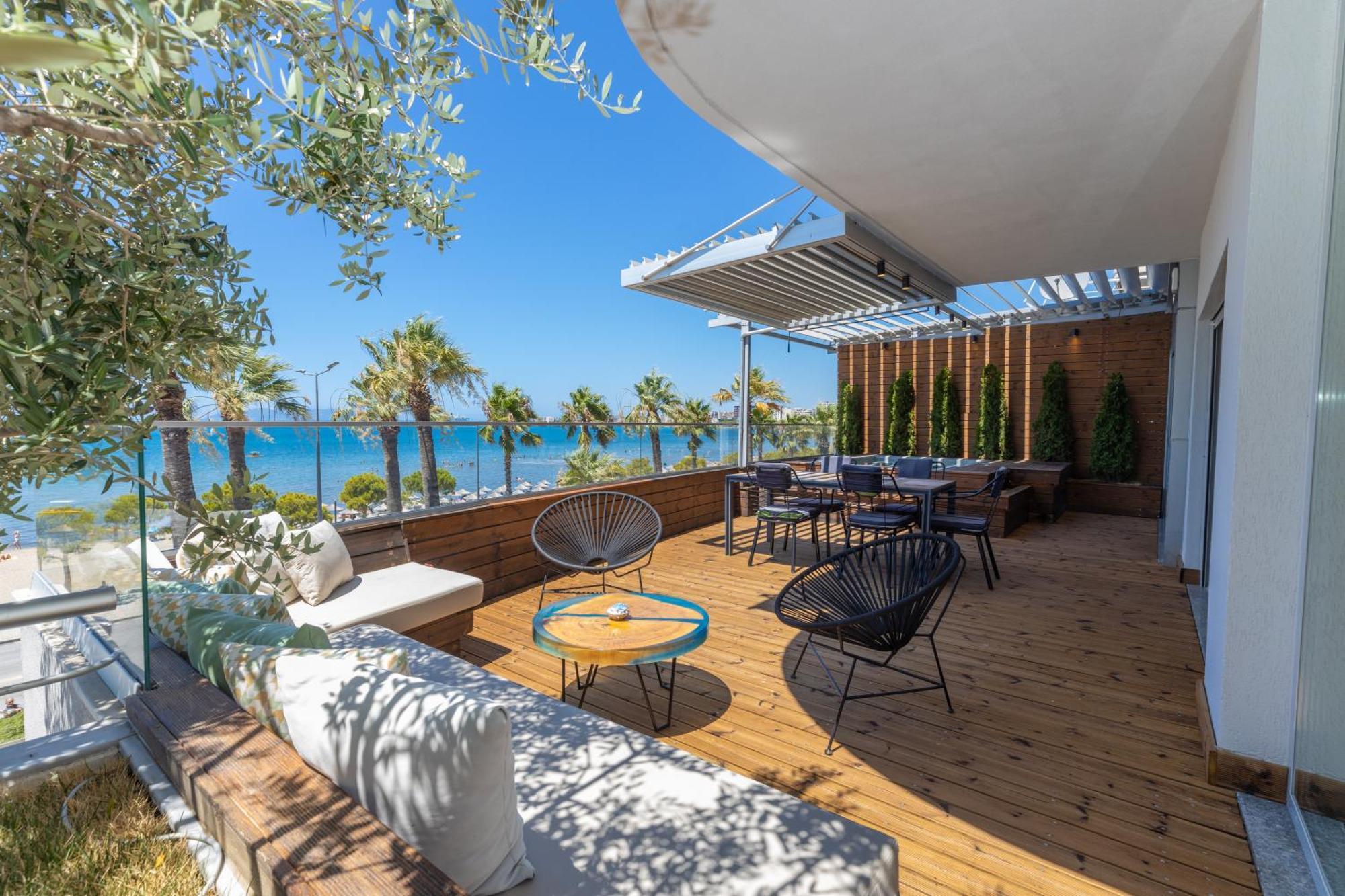 Vlorë Belleview Apartment 1 מראה חיצוני תמונה