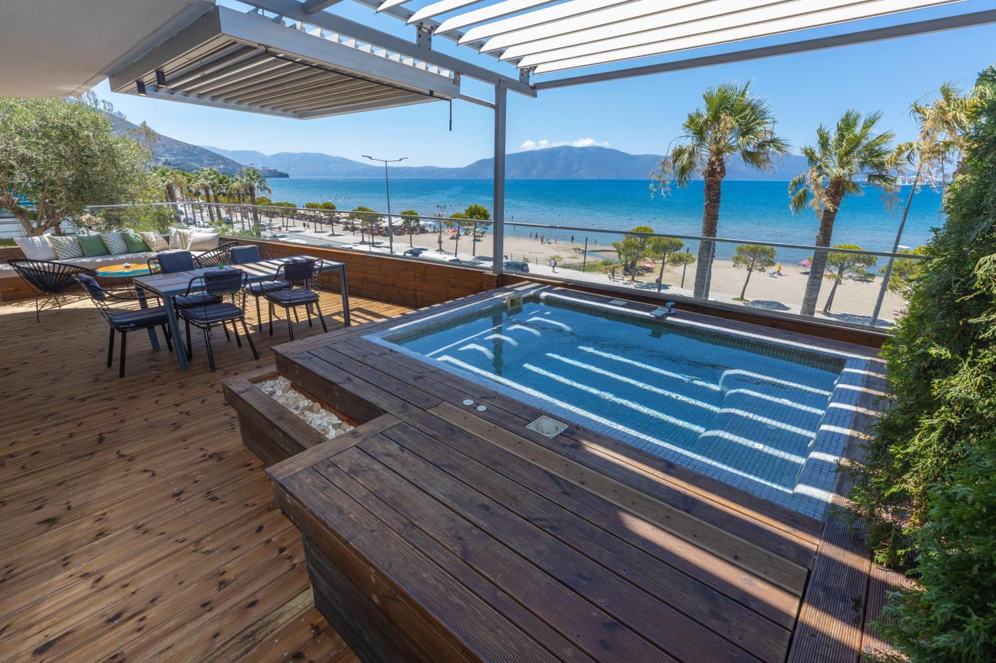 Vlorë Belleview Apartment 1 מראה חיצוני תמונה